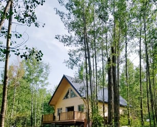 Exterior view of a beautiful house