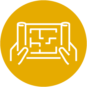 cabin floor plan icon