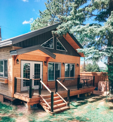 Exterior view of a beautiful house